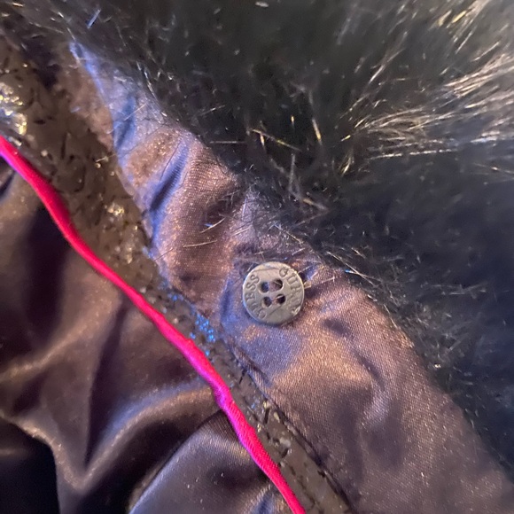 NWT Guess Alexa Snake Embossed Leather Jacket - Picture 7 of 9